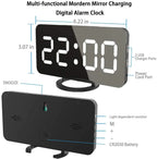 Digital Alarm Clock, Large 6.5"