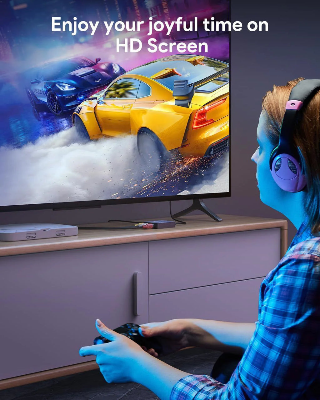 RCA to HDMI Converter Adapter