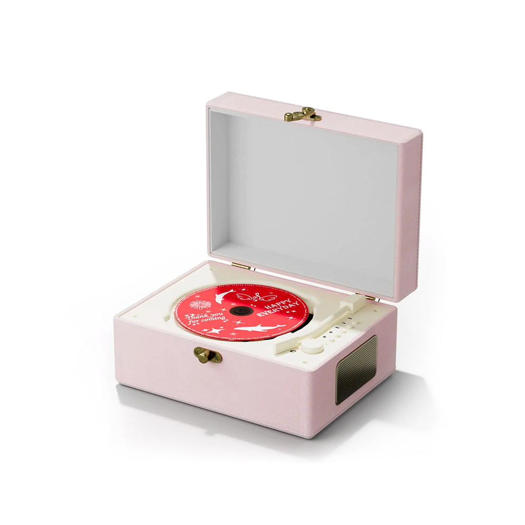 Music Box CD Player with Speakers