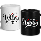 Hubby Wifey Mug Set