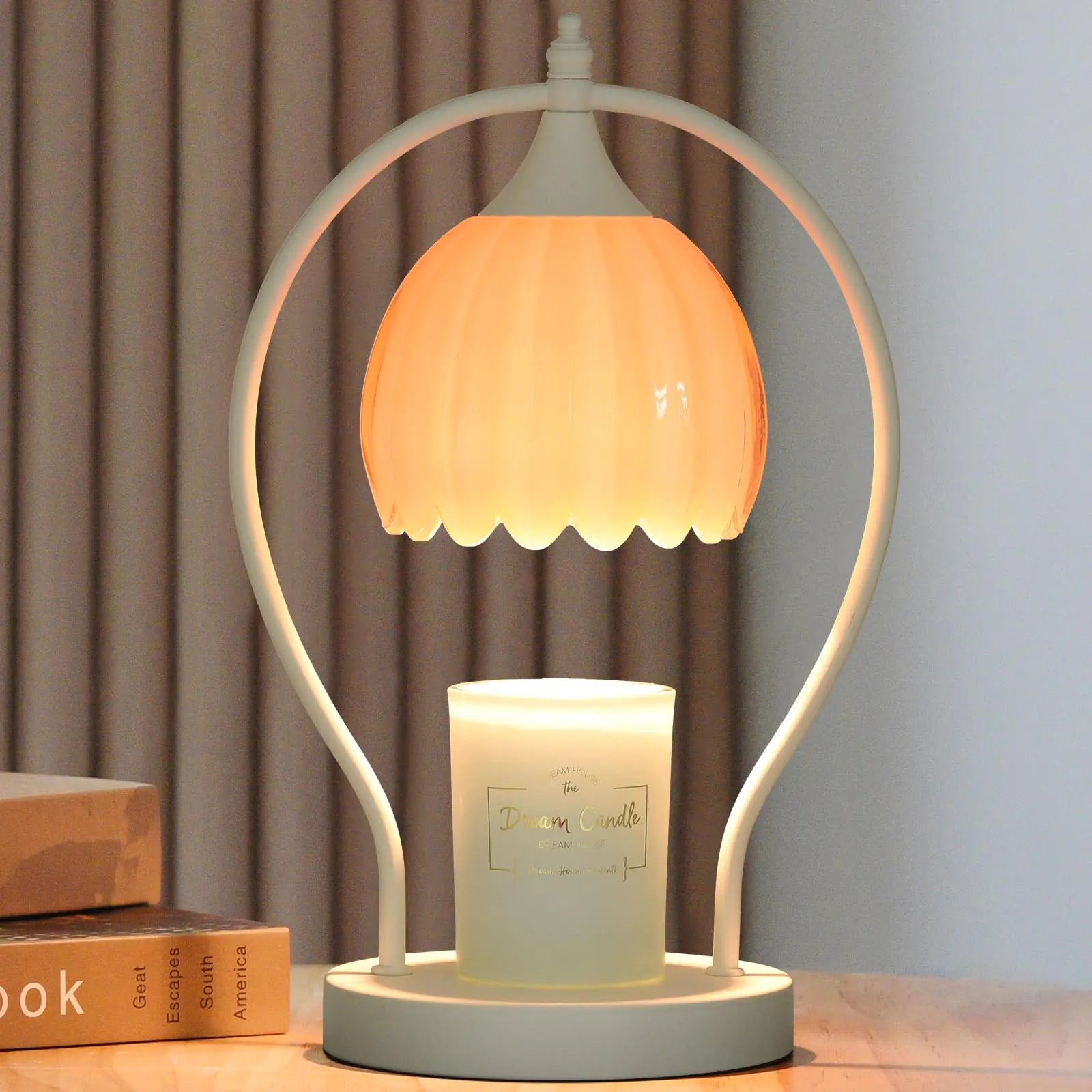 Retro Candle Warmer Lamp with Timer