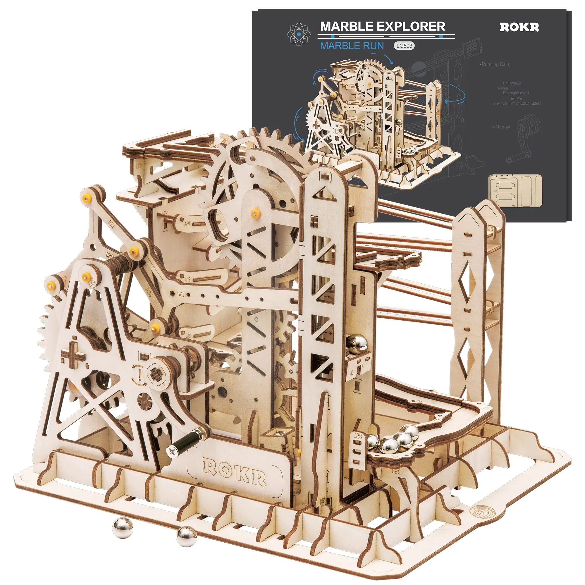 3D Assembly Wooden Puzzle