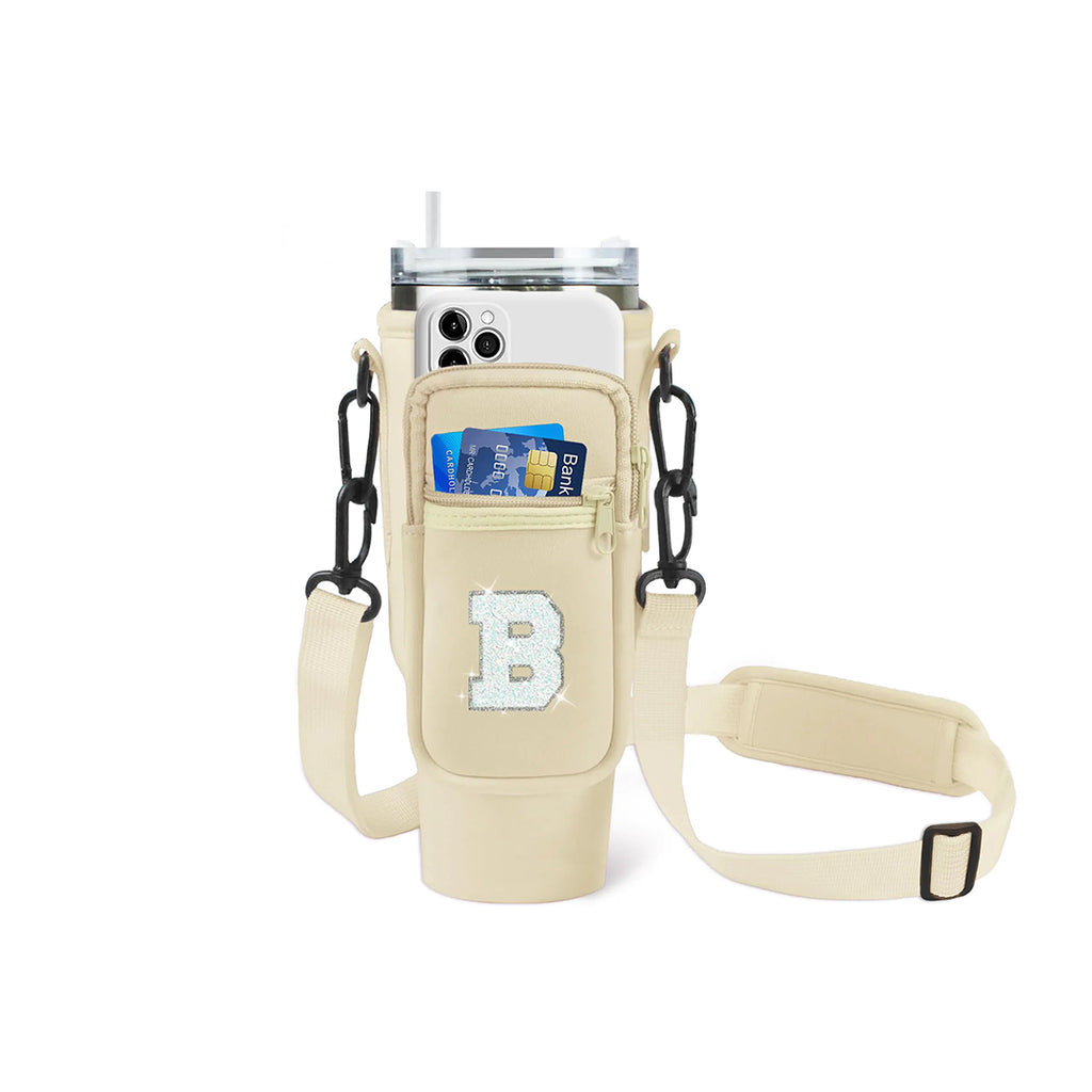 Water Bottle Carrier for Stanley Cup 40 oz
