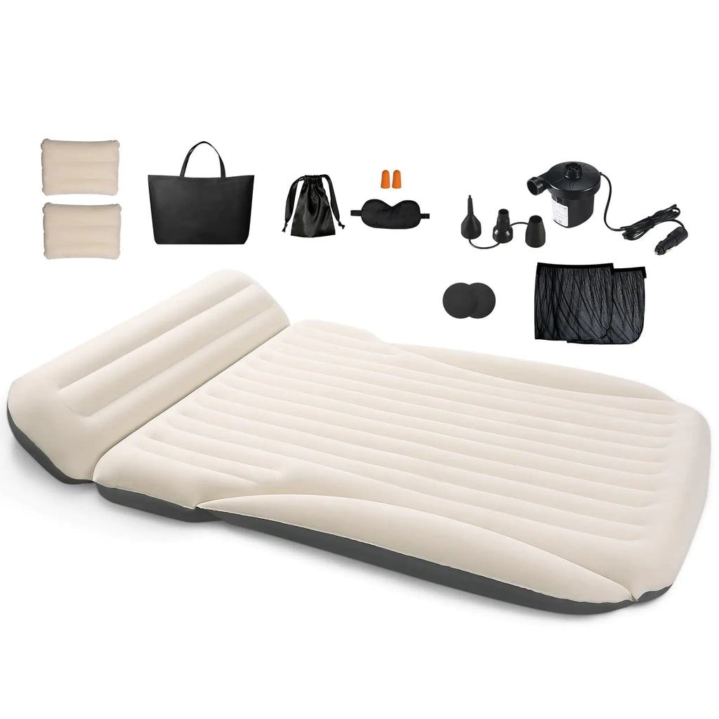 Car Bed with The Most Complete Car Sleeping Accessories