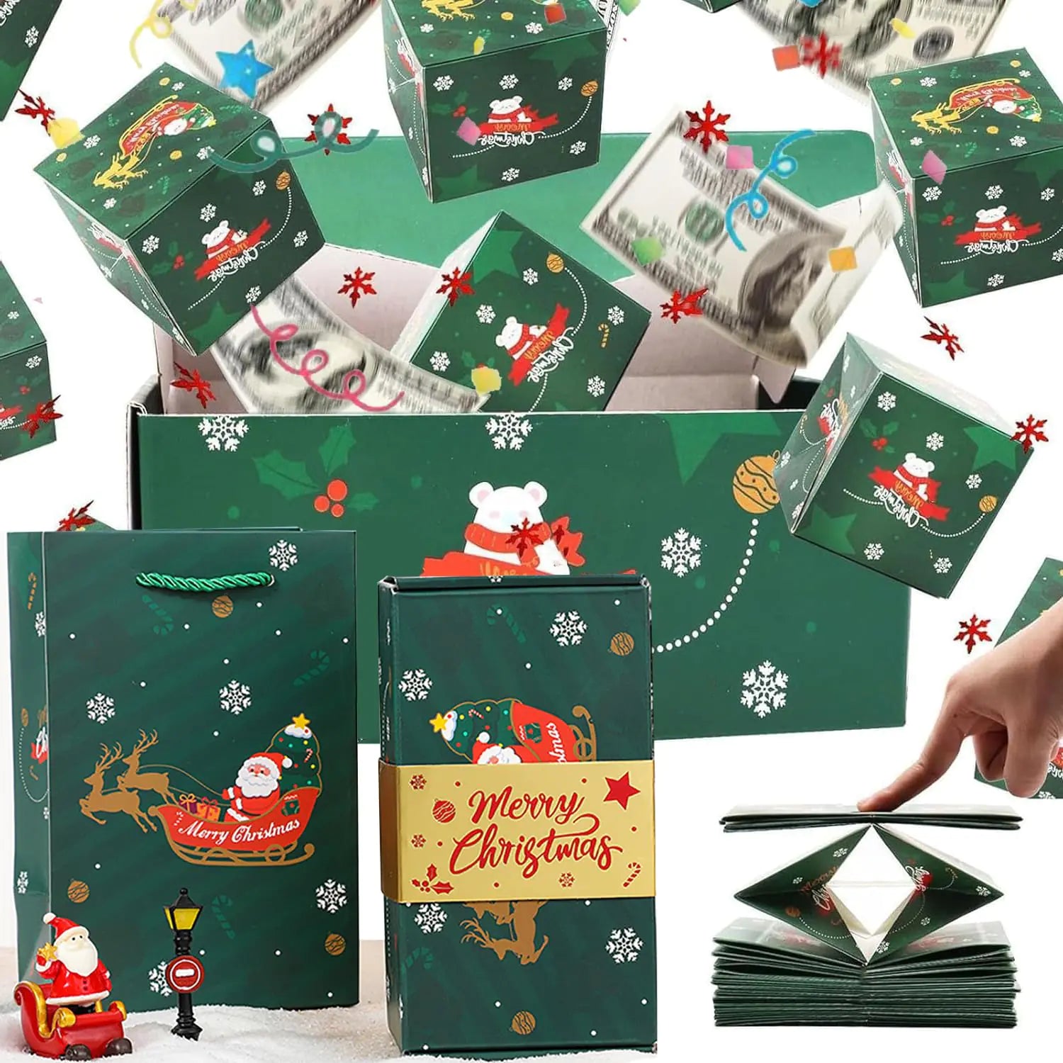 16pcs Surprise Money Gift Box Explosion