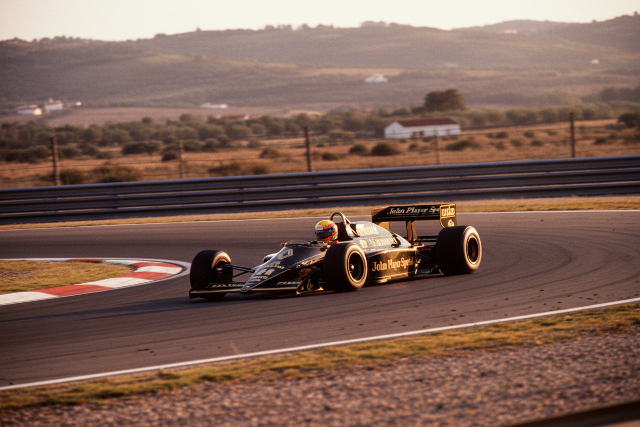 Lotus 97T Ayrton Senna Estoril