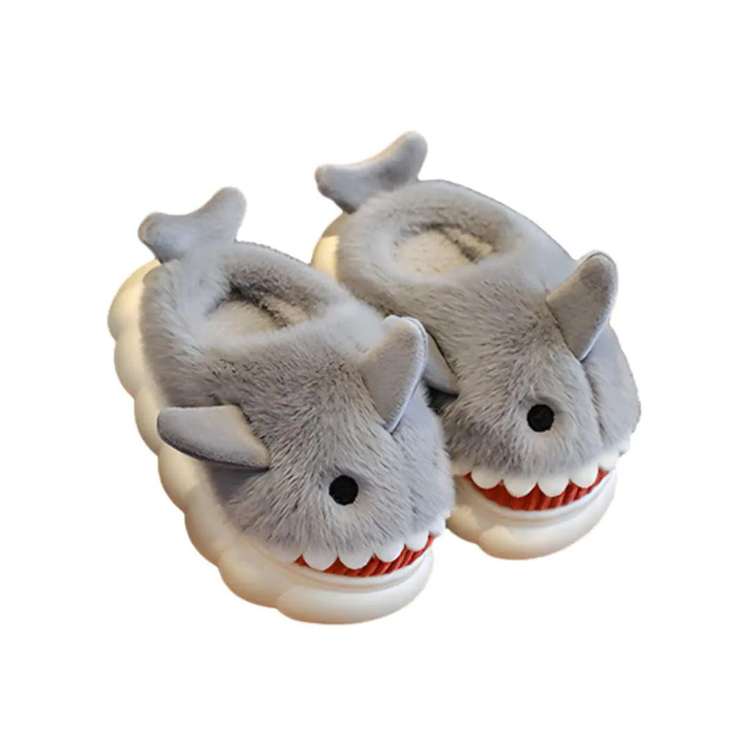 Toddler Shark Stuffed SlippersHome Shoes