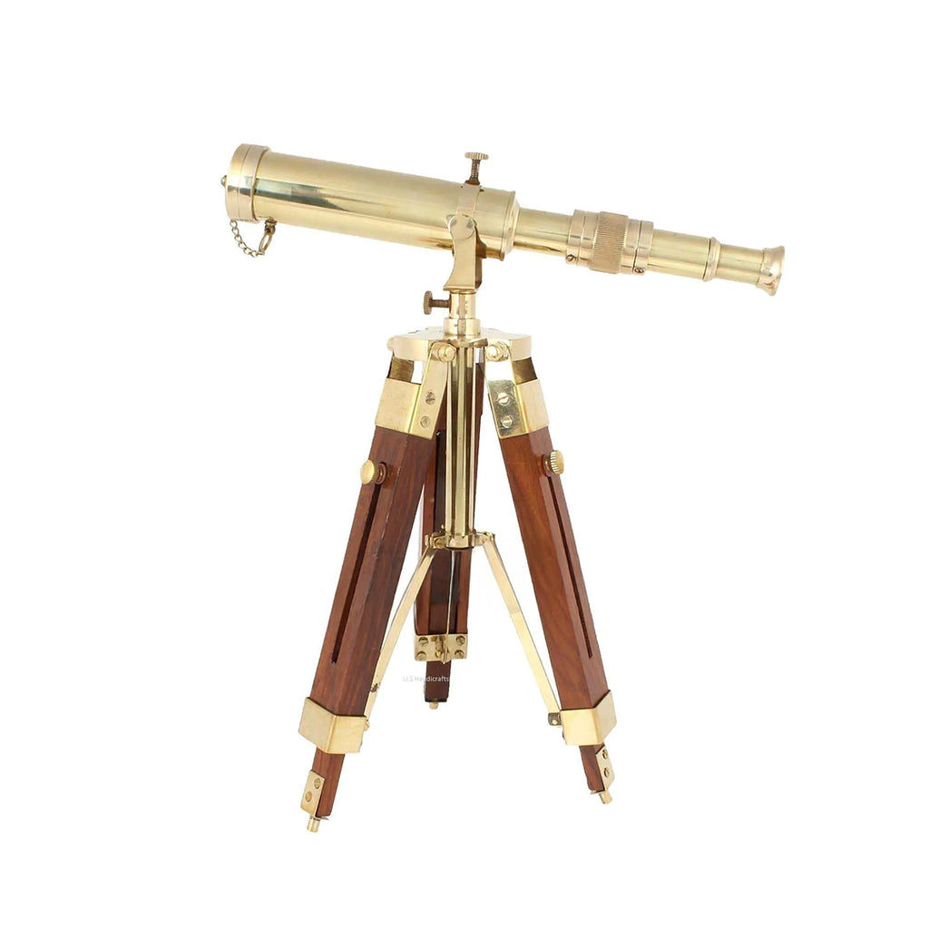 Vintage Brass Nautical Telescope