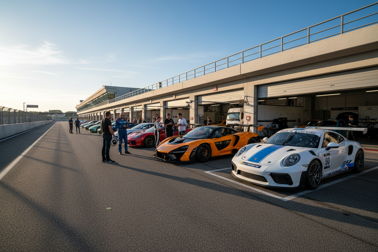 Trackday Estoril Pitlane