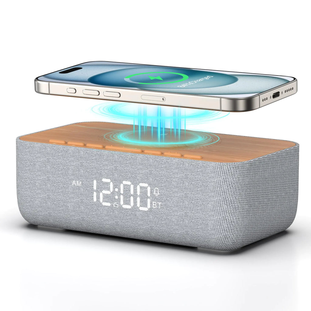 Wireless Charger Alarm Clock