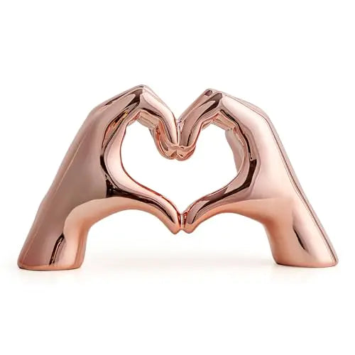 Love Heart Hands Statue