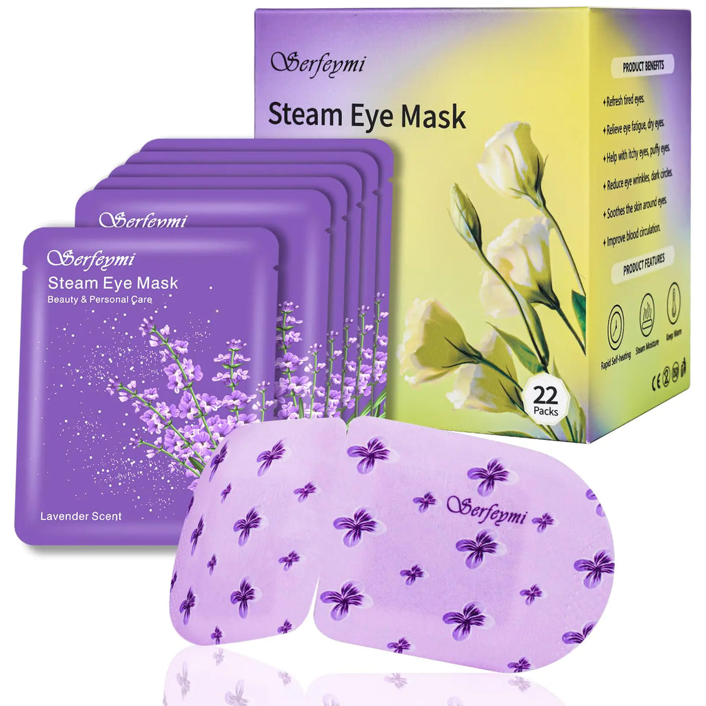 22 Packs Steam Eye Mask Self-Heating